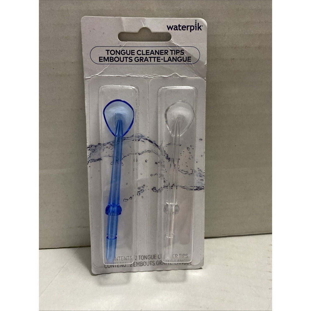Waterpik Tongue Cleaner Replacement Tips Model TC-100E NEW